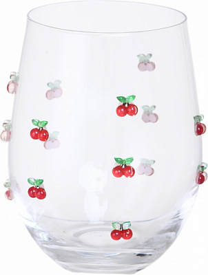Склянка для води Maxmark Cherry скло 520 мл 1 шт.