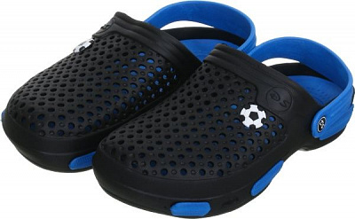 Сабо DreamStan Крокс р.44 чорно-синій