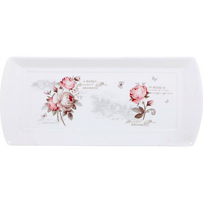 Блюдо прямоугольное Fiora Flower (8779W18) 34 см