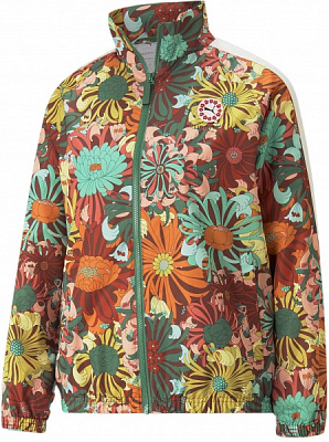 Вітрівка Puma PUMA X LIBERTY AOP WOVEN JACKET 53983165 р.L різнокольоровий