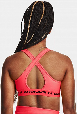 Бра Under Armour UA CROSSBACK MID BRA 1361034-629 р.XL красный