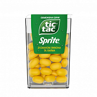 Драже Тік Так Sprite зі смаком лимона та лайма 18 г