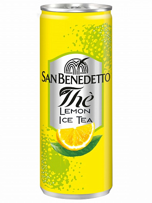 Напій San Benedetto холодний чорний чай лимон