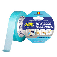 Лента малярная HPX 4900 Multimask надміцна 120°С 19мм х 50 м