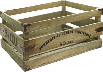 Ящик деревянный VB1 винтажный 200x450x300 мм