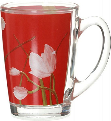 Чашка New Morning Red Orchis 320 мл N1197 Luminarc