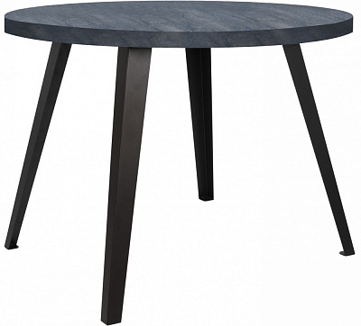 Стол Nowy Styl ANGLE BLACK (36) D900 (CH) угольный камень/черный