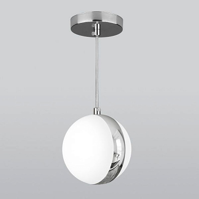 Подвес Strotskis DLN050 1x13 Вт GX53 серебро/белый 