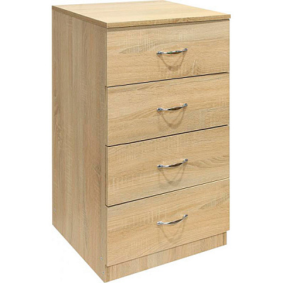 Комод 4А 493х849х448 мм дуб сонома