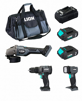 Набор аккумуляторного инструмента LION Set-1