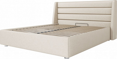 Кровать SOFYNO Ричард Багира 06 160x200 см бежевый 