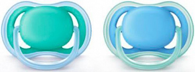 Пустышка Philips Avent Ultra-Air 6–18 мес. 2 шт. 8710103845126
