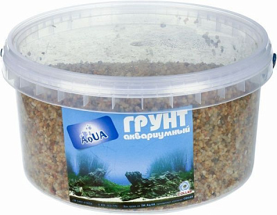Ґрунт для акваріума Collar Aq.UA натуральний перлинний 2-3 мм 5903