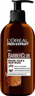 Шампунь L'Oreal Paris Men Expert Barber Club очищувальний 200 мл