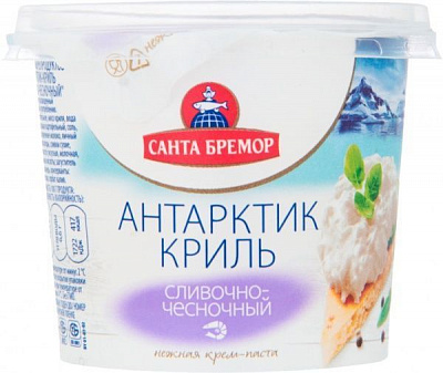 ПастаСанта Бремор Антарктика криль вершково-часниковий (4810168035808)