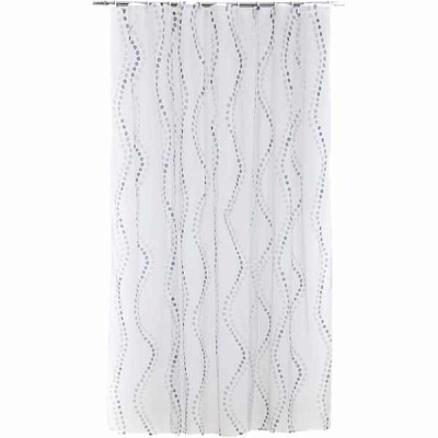 Набір кухонних тюлей La Nuit Mia блакитна 140х160 см 2 шт