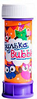 Мыльные пузыри Булька Bubble 60 мл Совы