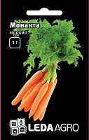 Насіння LedaAgro морква Монанта F1 1г (4820119796610)