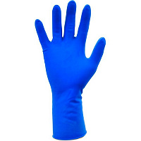 Перчатки Trident хозяйственные с покрытием латекс S (7) 2140