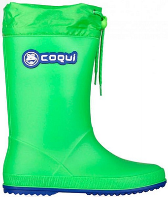 Сапоги Coqui 8509 Lime/Roya 8509 Lime/Roya р. 34 зелено-синий