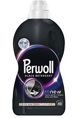 Гель для машинной и ручной стирки Perwoll для черных и темных вещей 2 л