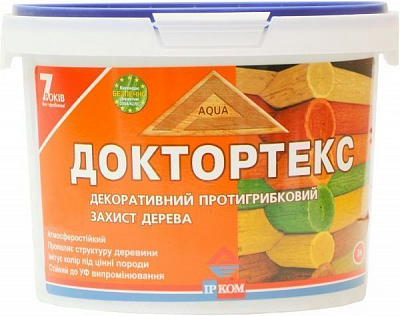 Лазурь ІРКОМ Доктортекс ИР-013 безцветный шелковистый мат 3 л