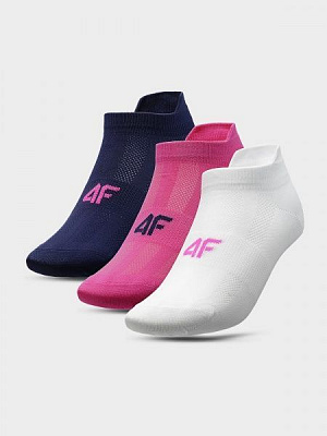 Шкарпетки 4F NOSD4-SOD213-10S+55S+31S білий рожевий синій р.39-42