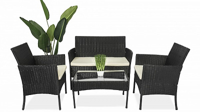 Комплект меблів Just Relax Classic чорний