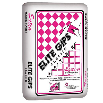 Шпаклівка Elite Gips Saten 25 кг
