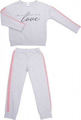 Комплект Luna Kids р.134 сірий меланж 103548