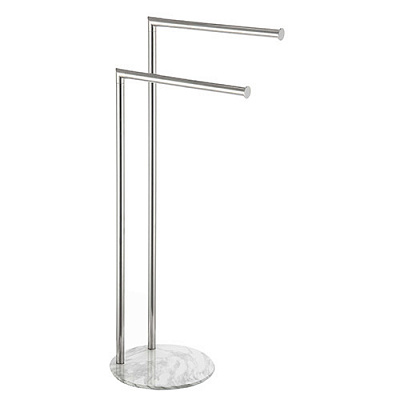 Держатель для полотенец Bisk Bianco білий