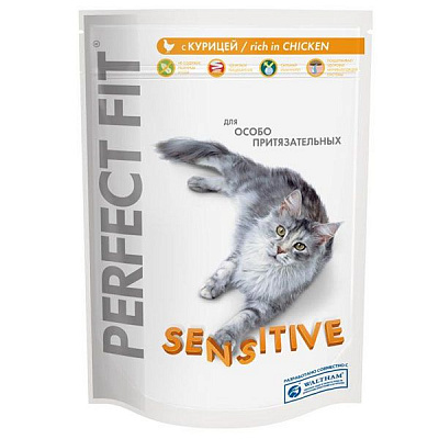 Корм Perfect Fit Sensitive з куркою 750 г