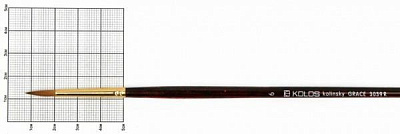 Пензлик круглий Grace 3039R № 6 Kolos