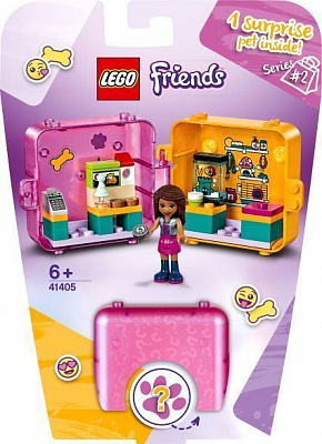 Конструктор LEGO Friends Игровой куб «Андреа на шоппинге» 41405