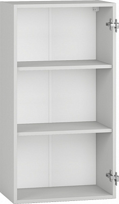 Шафа верхня Грейд розпашна 500x927x300 мм сірий