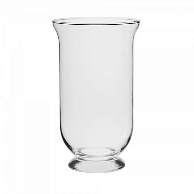 Ваза стеклянная Коньячная прозрачная H250/D140 25 см 