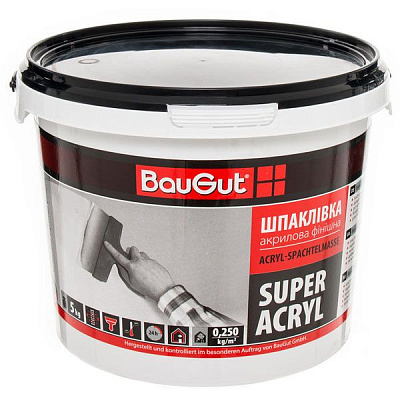 Шпаклевка BauGut Super Finish 5 кг