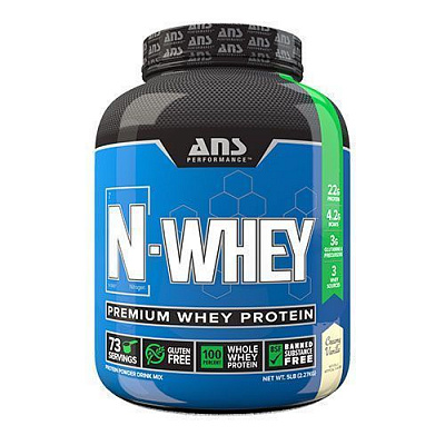 Протеїн ANS N-WHEY вершкова ваніль 2270 г