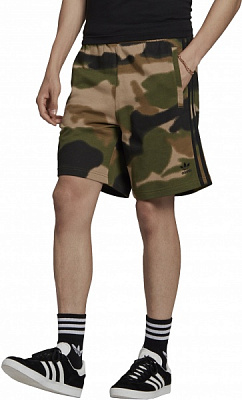 Шорты Adidas CAMO AOP SHORT GN1887 р. XL разноцветный