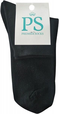 Шкарпетки чоловічі Premier Socks В17-2 р. 29 чорний 1 пар