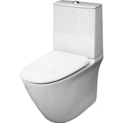 Унитаз-компакт R.A.K. SENSATION RIMLESS с сидением S/C