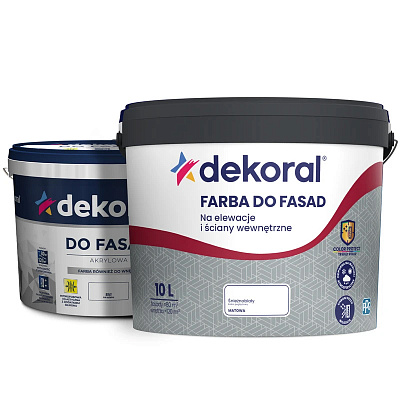 Фарба акрилова Dekoral DO FASAD мат 10л