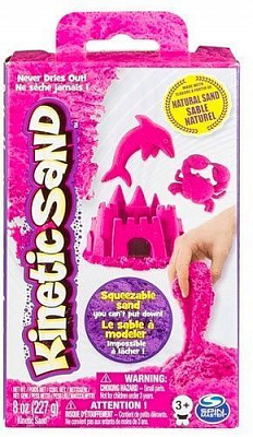 Песок для детского творчества Wacky-Tivities Kinetic Sand Neon розовый 227 г
