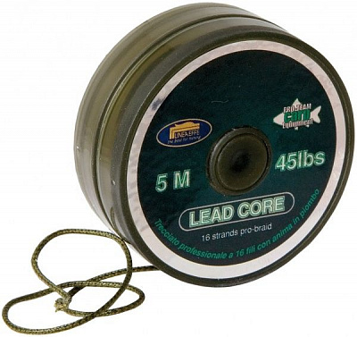 Шнур  Lineaeffe Pro Team Carp Lead Core 5м 45lbsкг 3008645
