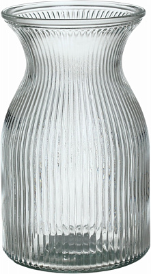 Ваза стеклянная Sensio Lines 20 см прозрачная 20 vertical stripes