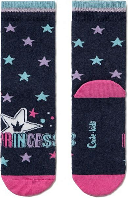 Шкарпетки дитячі Conte-Kids CK SOF-TIKI 7С-46СП р.22 синій із рожевим