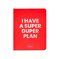 Планер I Have A Super Duper Plan Red Orner