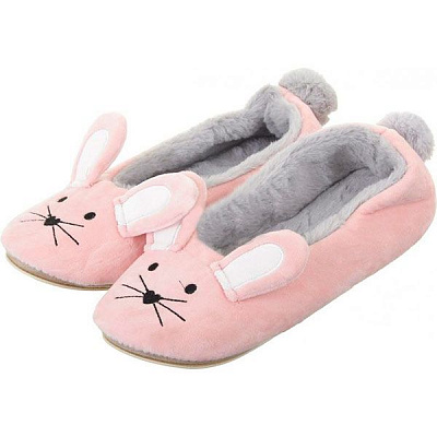 Взуття домашнє жіноче La Nuit Зайка р. 36-37 рожеве
