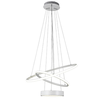 Люстра подвесная Victoria Lighting 114 Вт серебряный Caravan/SP3 white 