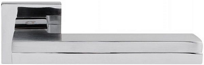 Ручка на розетке Comit Domino 52071 матовый хром/хром